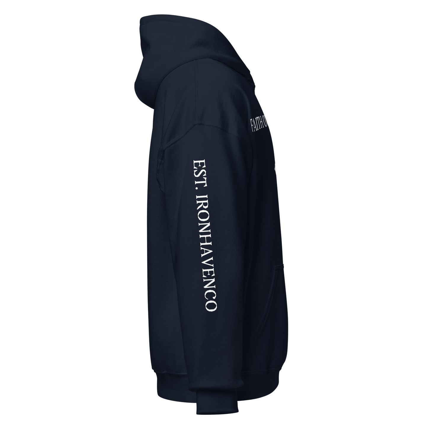 Faith Over Comfort Hoodie | Premium Unisex Fleece Hoodie