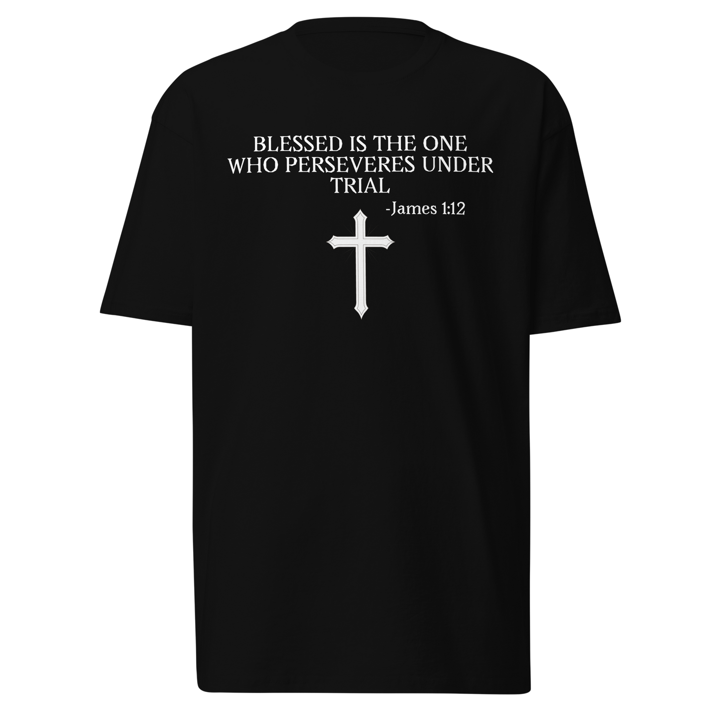 Blessed is the one Men’s premium heavyweight tee