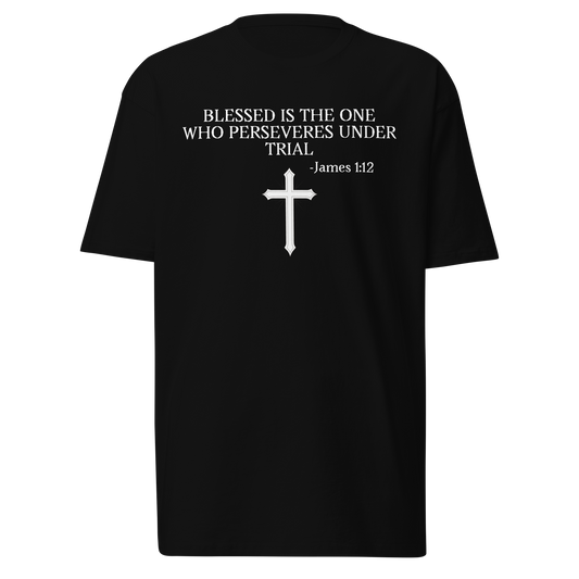 Blessed is the one Men’s premium heavyweight tee