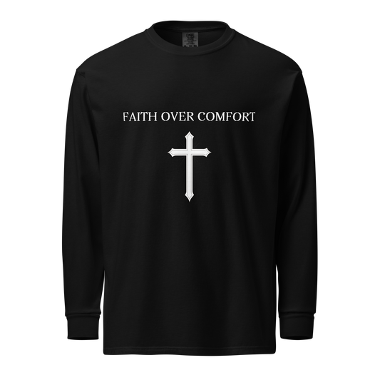 Faith Over Comfort T-Shirt | Premium Unisex Cotton Tee