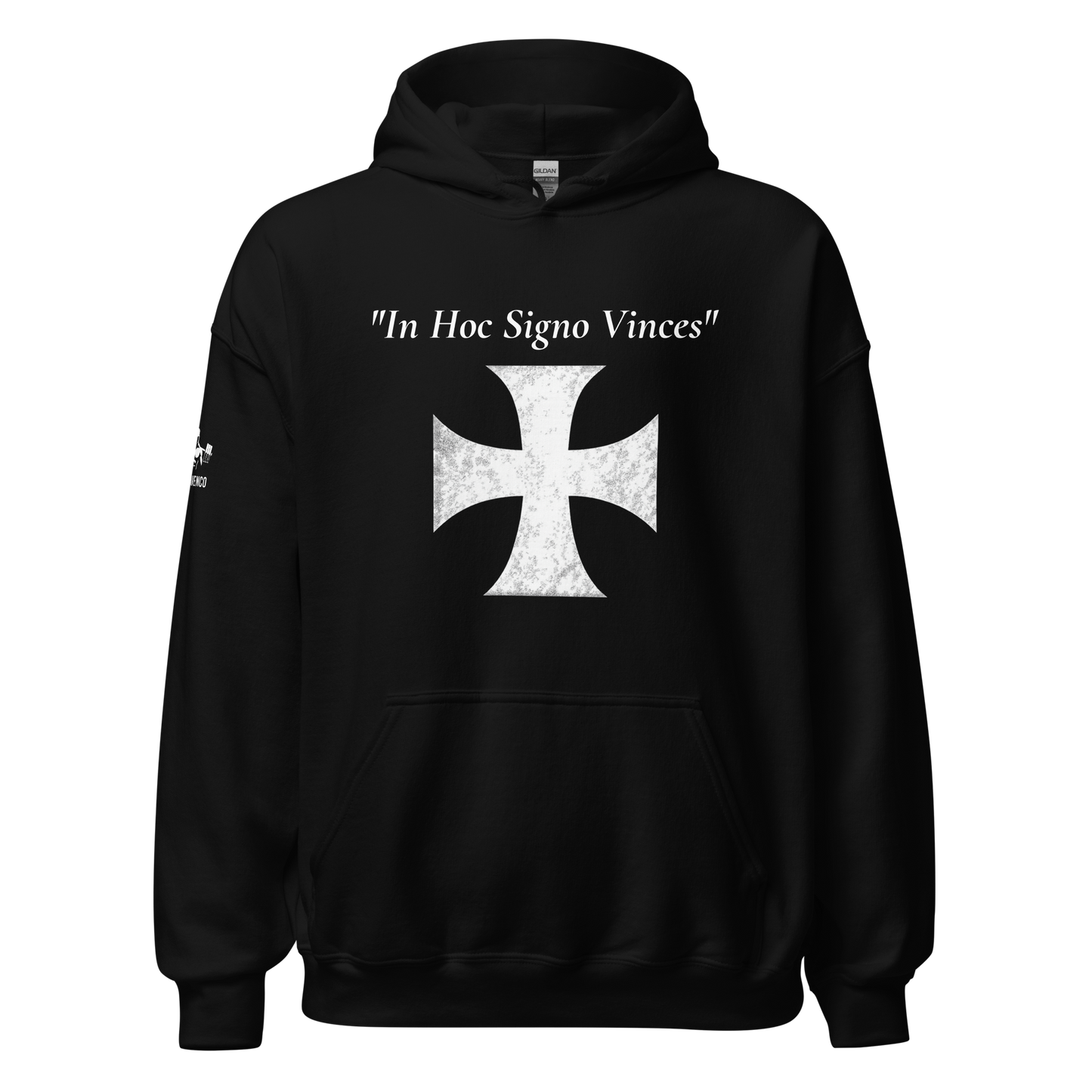 In Hoc Signo Vinces Premium Hoodie (Crusader Collection)