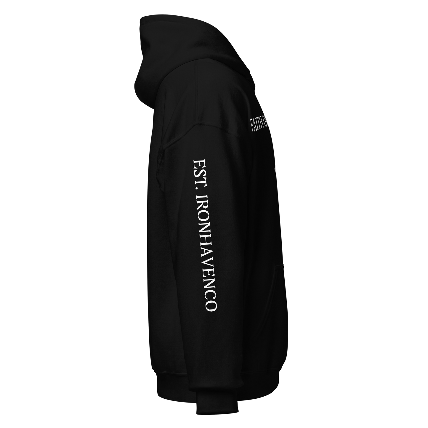 Faith Over Comfort Hoodie | Premium Unisex Fleece Hoodie