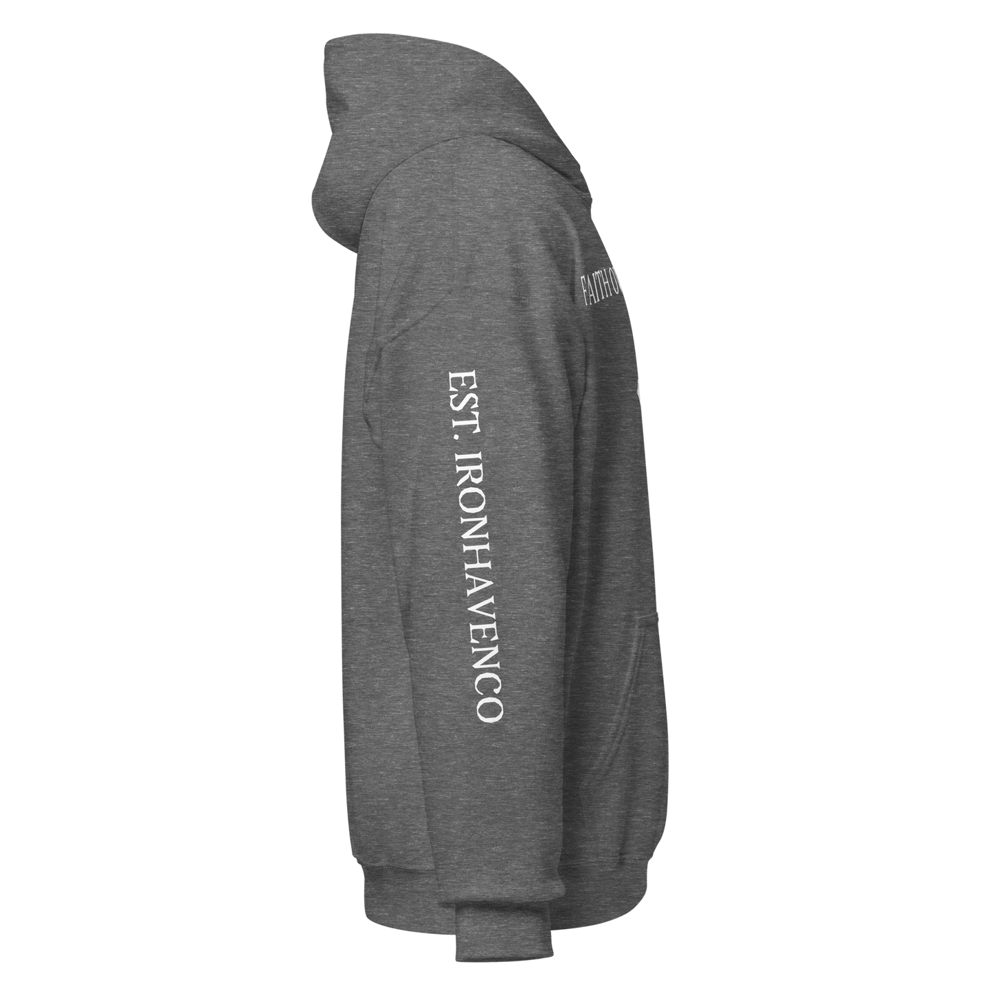 Faith Over Comfort Hoodie | Premium Unisex Fleece Hoodie