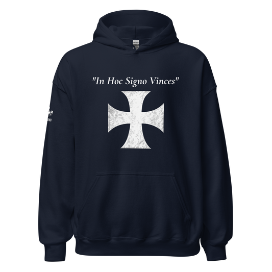 In Hoc Signo Vinces Premium Hoodie (Crusader Collection)